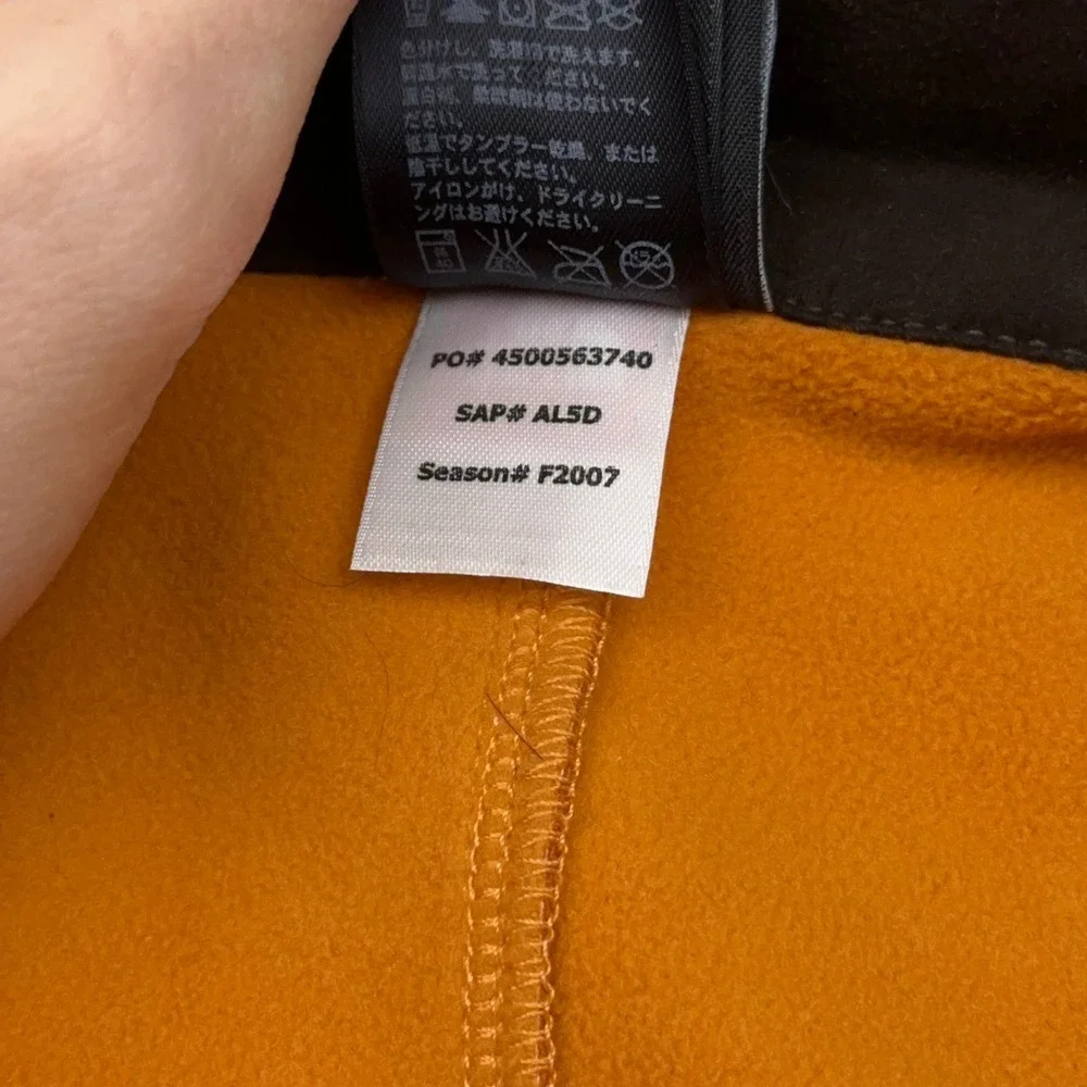 The North Face Apex Bionic Vest Mens Large Orange Softshell Windproof AL5D